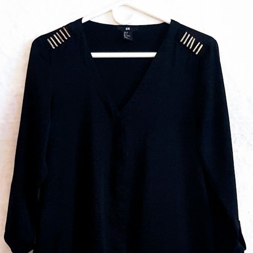 #C2 H & M WOMEN'S PULLOVER TOP - Picture 1 of 7